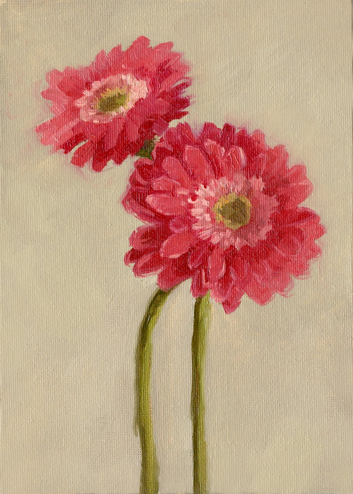 Gerbera Daisies - Original Painting