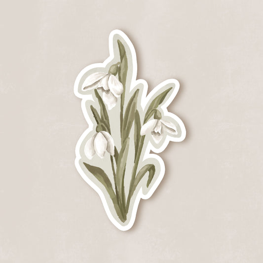 Snowdrop Sticker