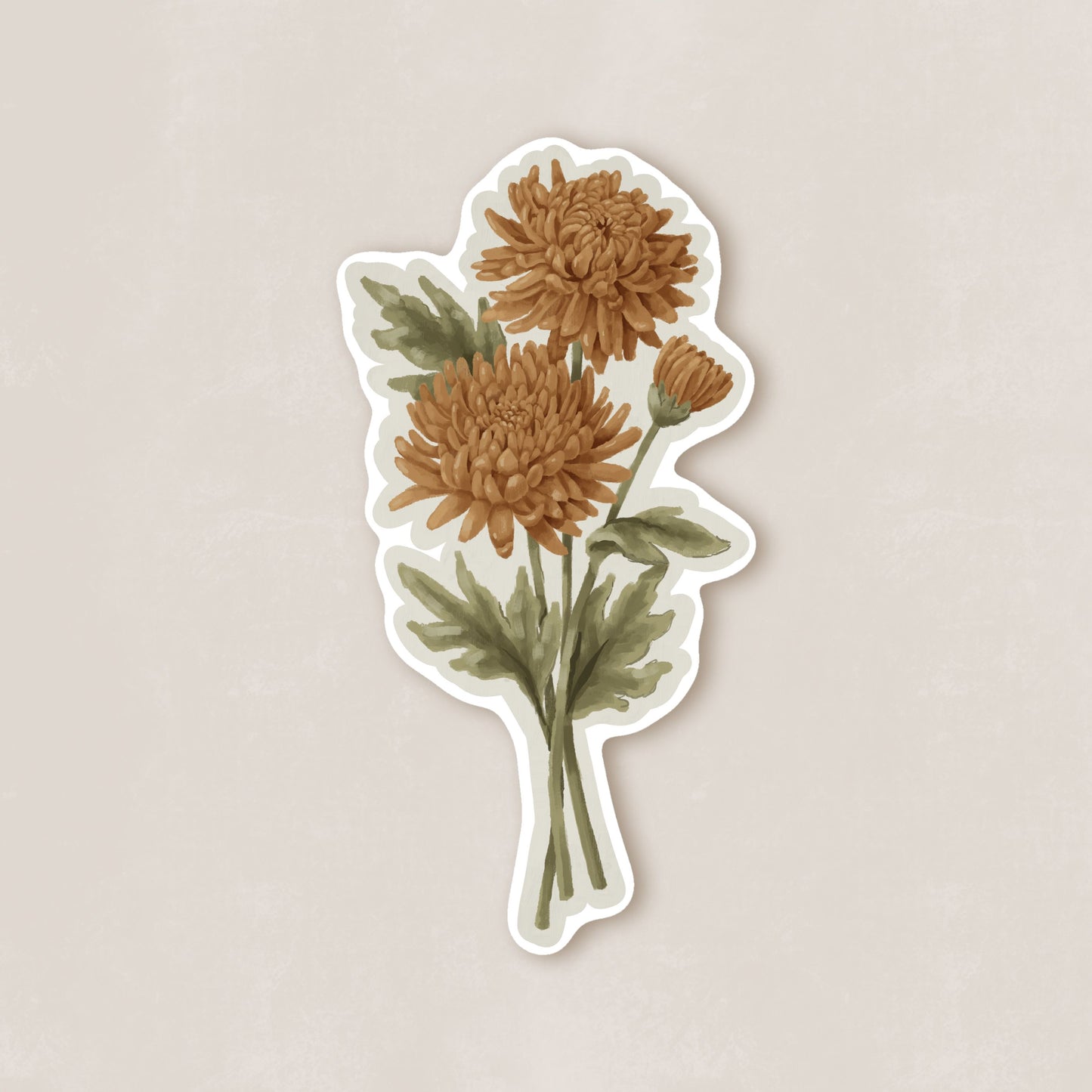 Chrysanthemum Sticker