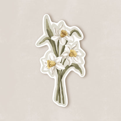 Narcissus Birthday Card | December Birth Flower