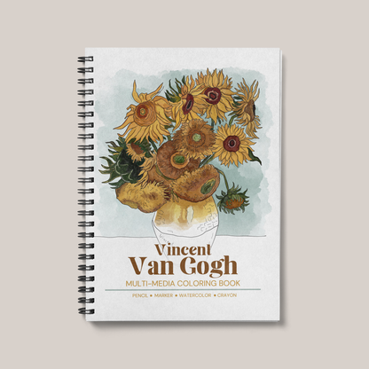 Vincent Van Gogh Coloring Book