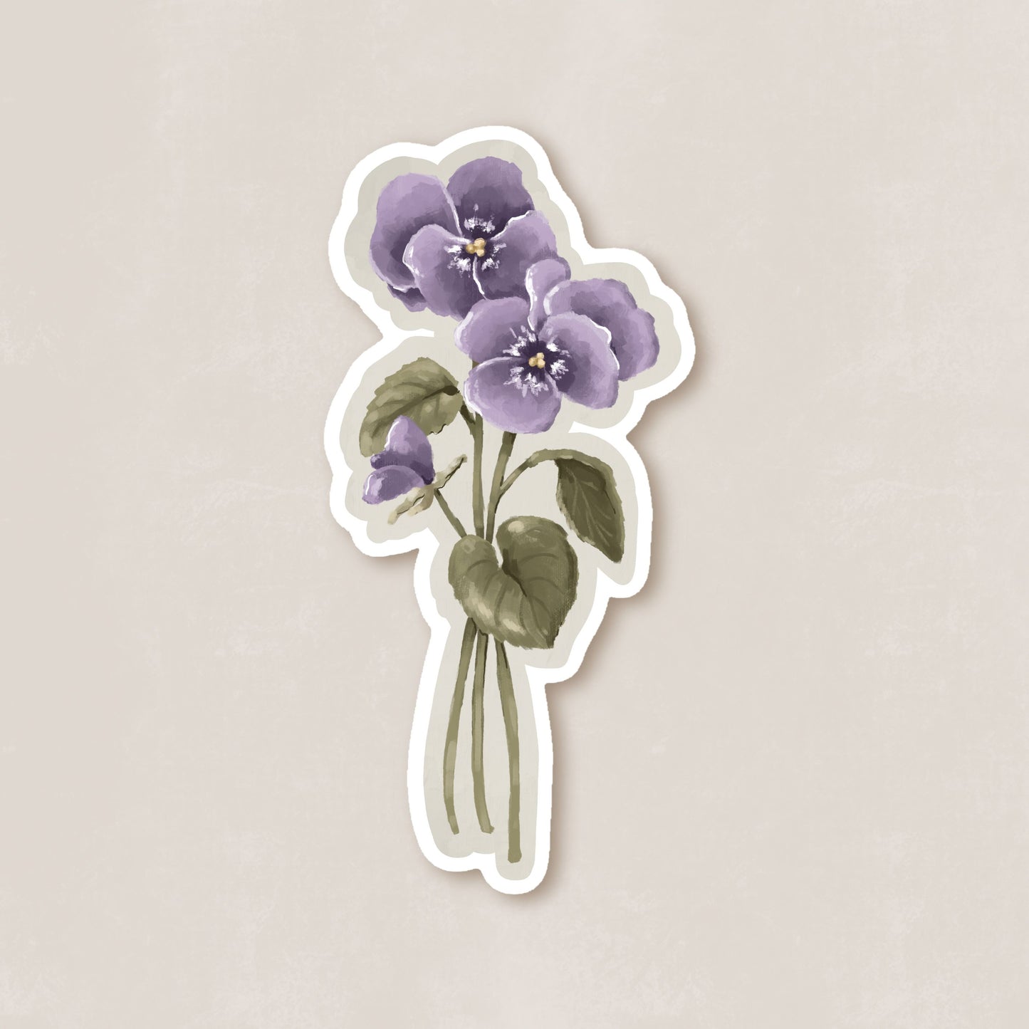 Violet Sticker