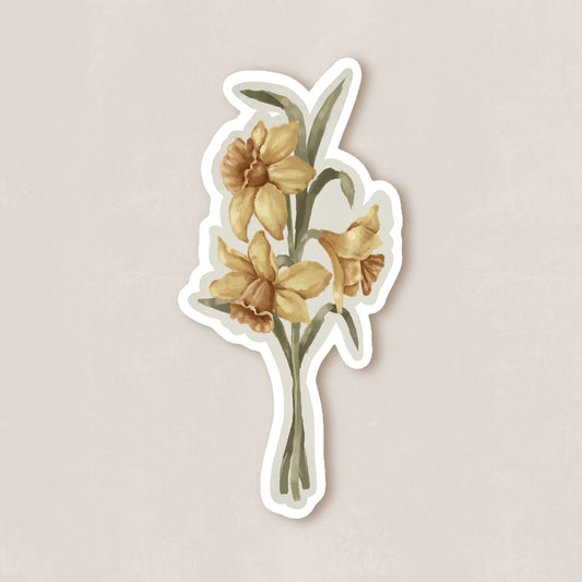 Daffodil Sticker