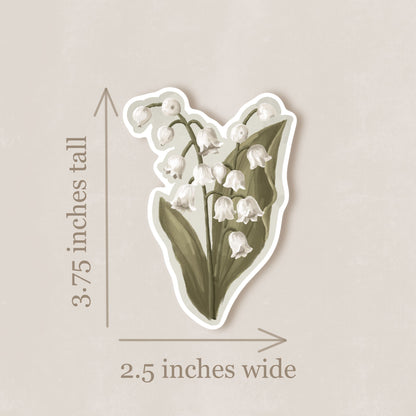 Lily of the Valley Sticker