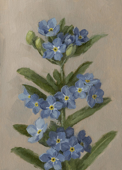 Forget Me Nots - Original Painting