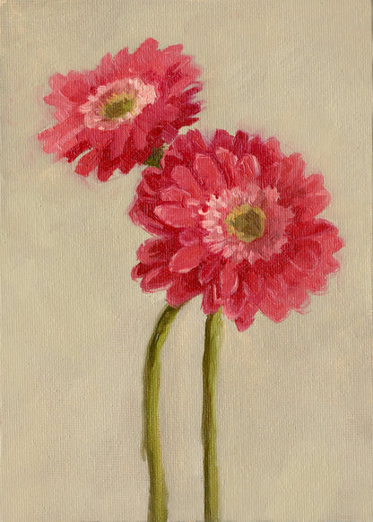 Gerbera Daisies - Original Painting