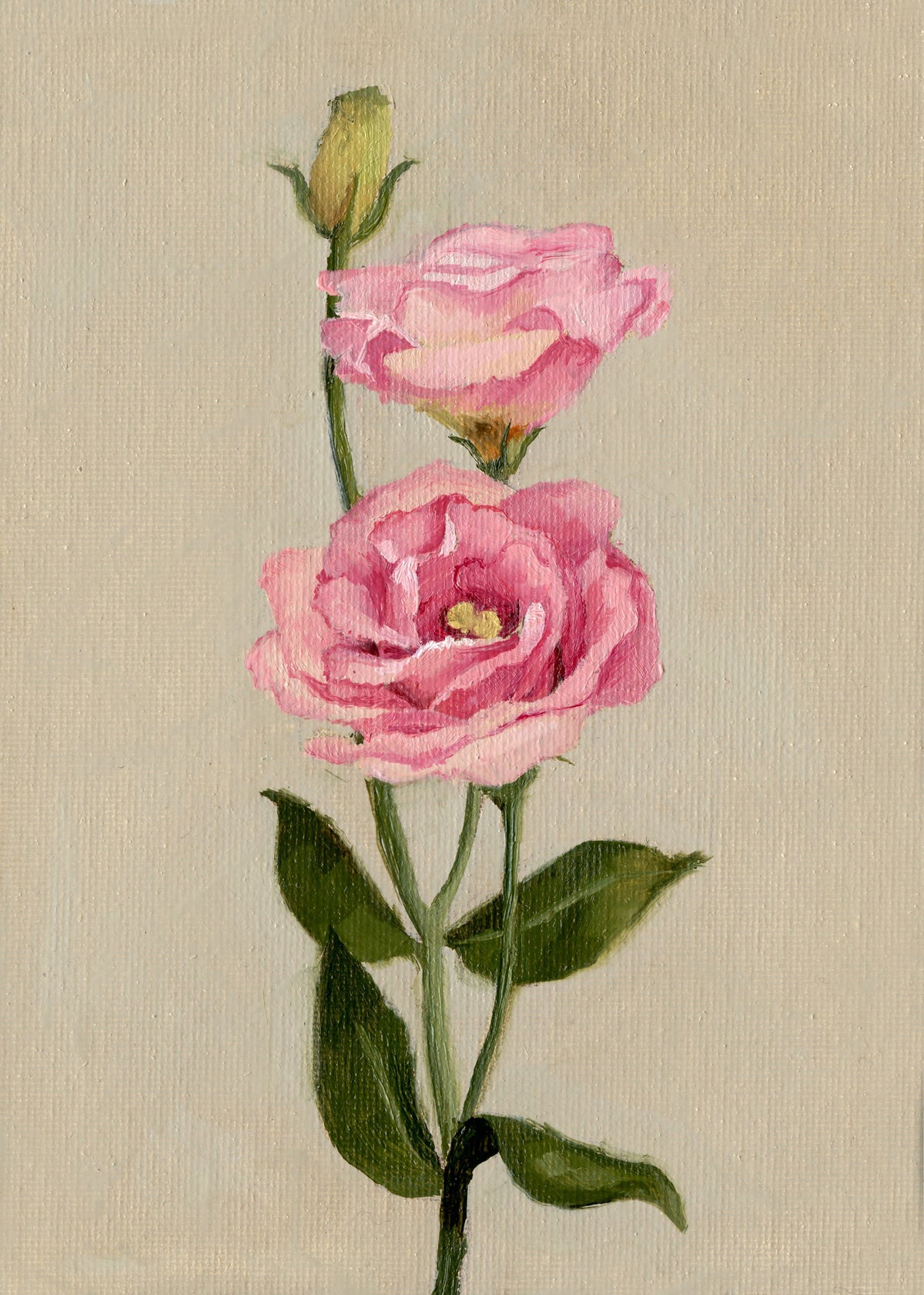 Lisianthus - Original Painting