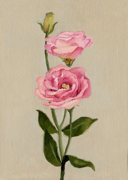 Lisianthus - Original Painting