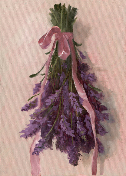 Hanging Lavender - Original Painting