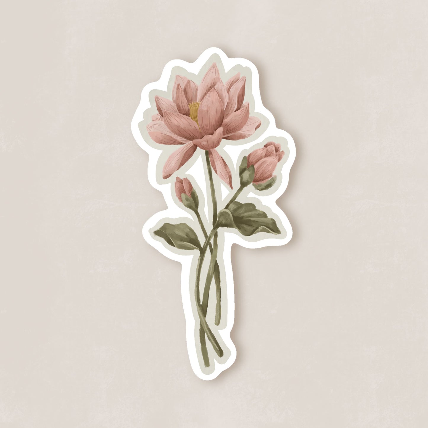 Waterlily Sticker