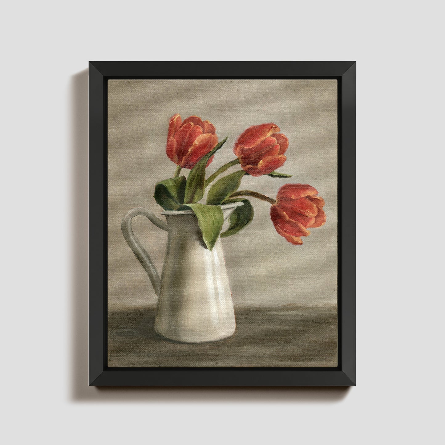 Pitcher of Tulips
