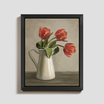 Pitcher of Tulips