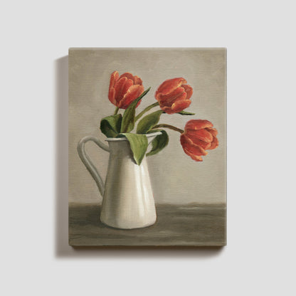 Pitcher of Tulips