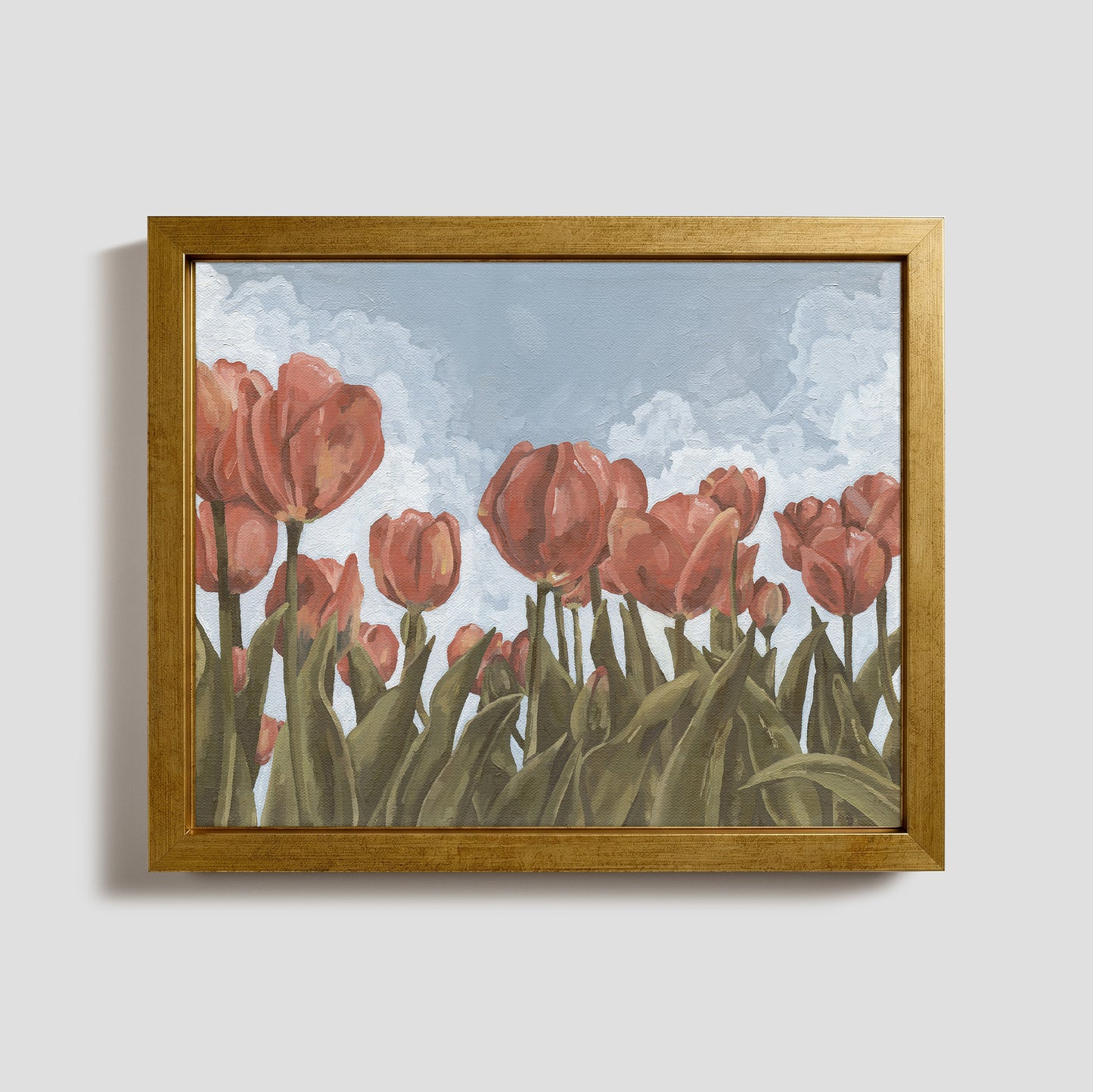 Tulip Fields in Bloom