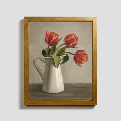 Pitcher of Tulips