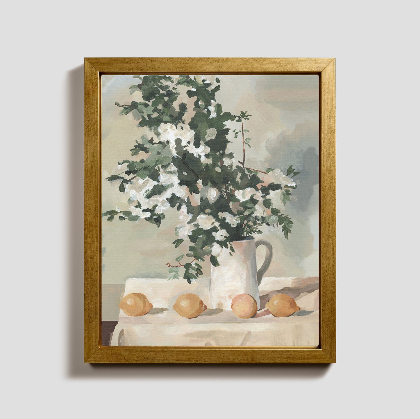 Lemons and Flowers