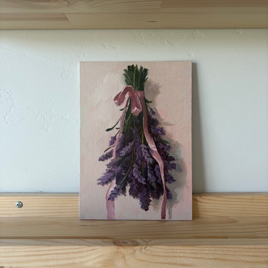 Hanging Lavender - Original Painting