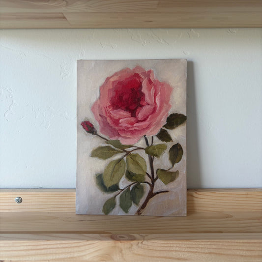Garden Rose - Original Painting