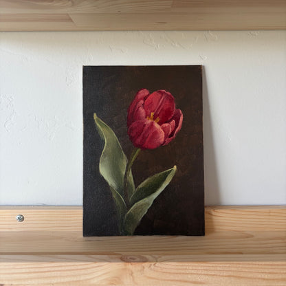 Pink Tulip - Original Painting