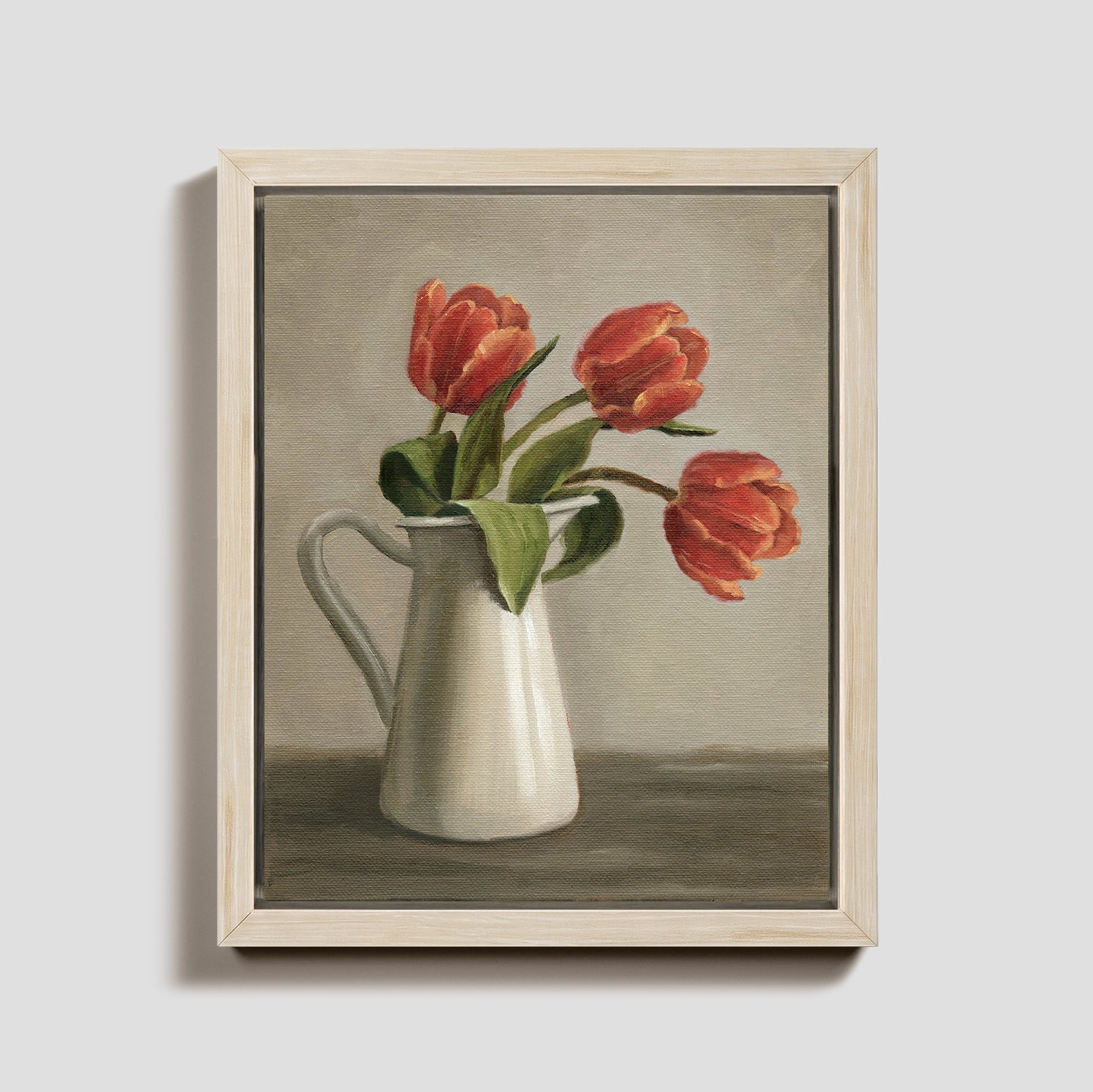 Pitcher of Tulips