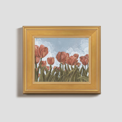 Tulip Fields in Bloom