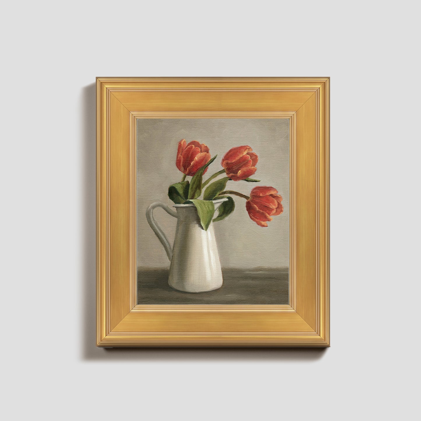 Pitcher of Tulips