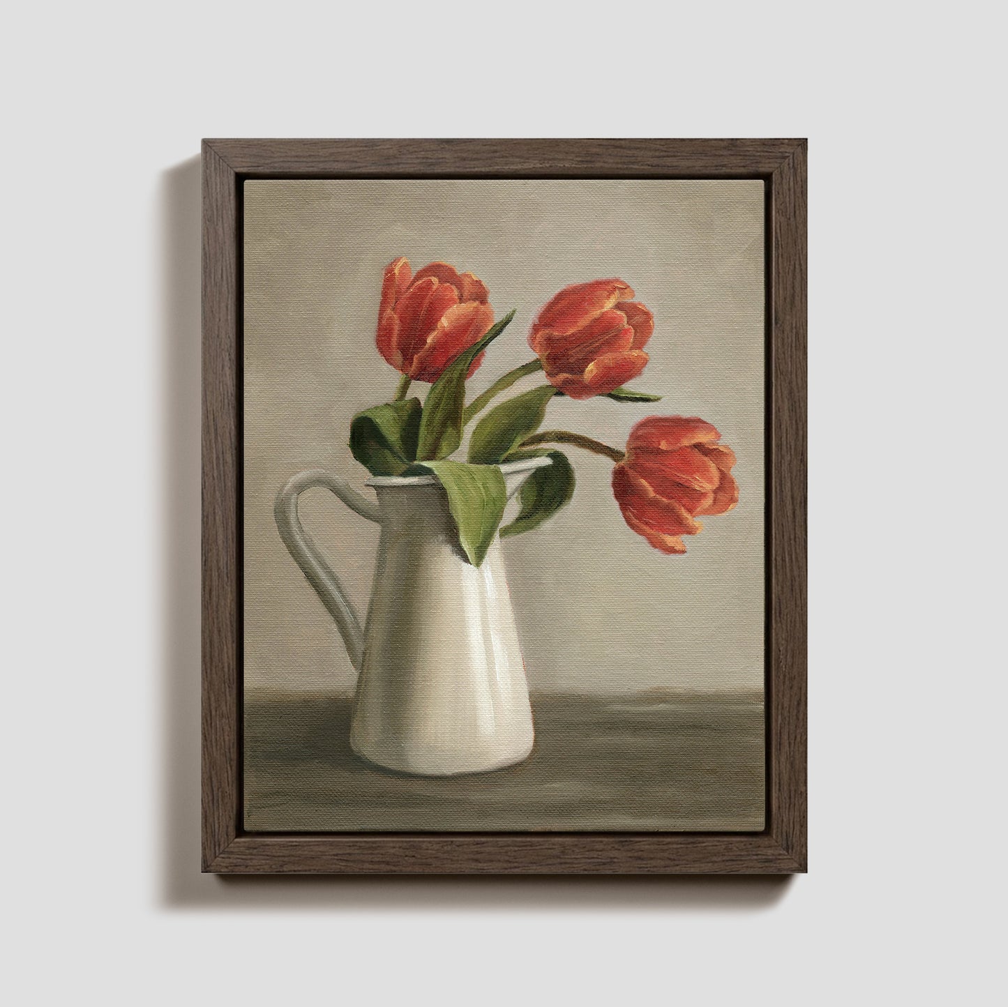 Pitcher of Tulips