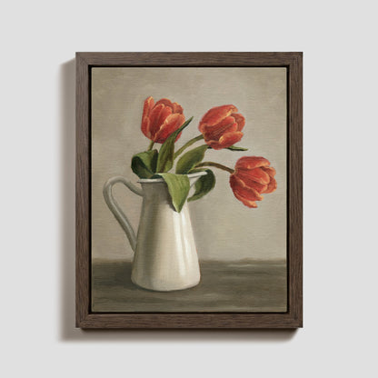Pitcher of Tulips