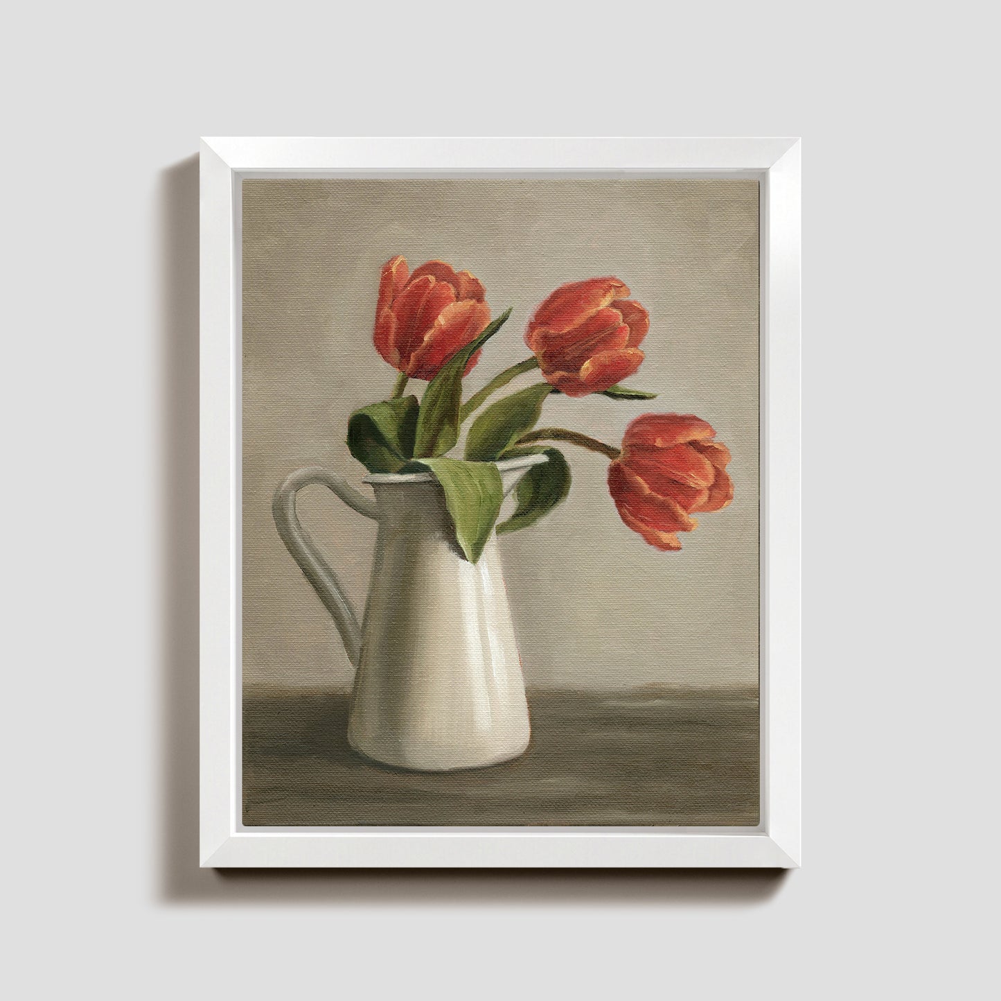 Pitcher of Tulips