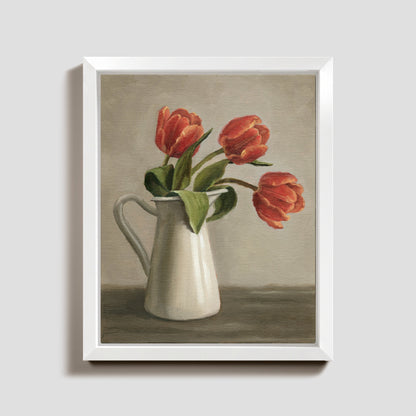 Pitcher of Tulips